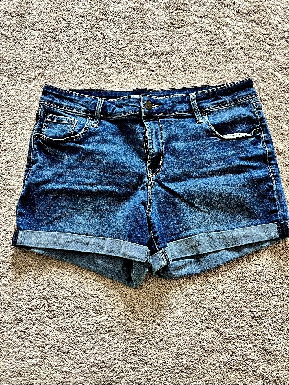 Old Navy Rockstar Denim Jean Shorts Size 10